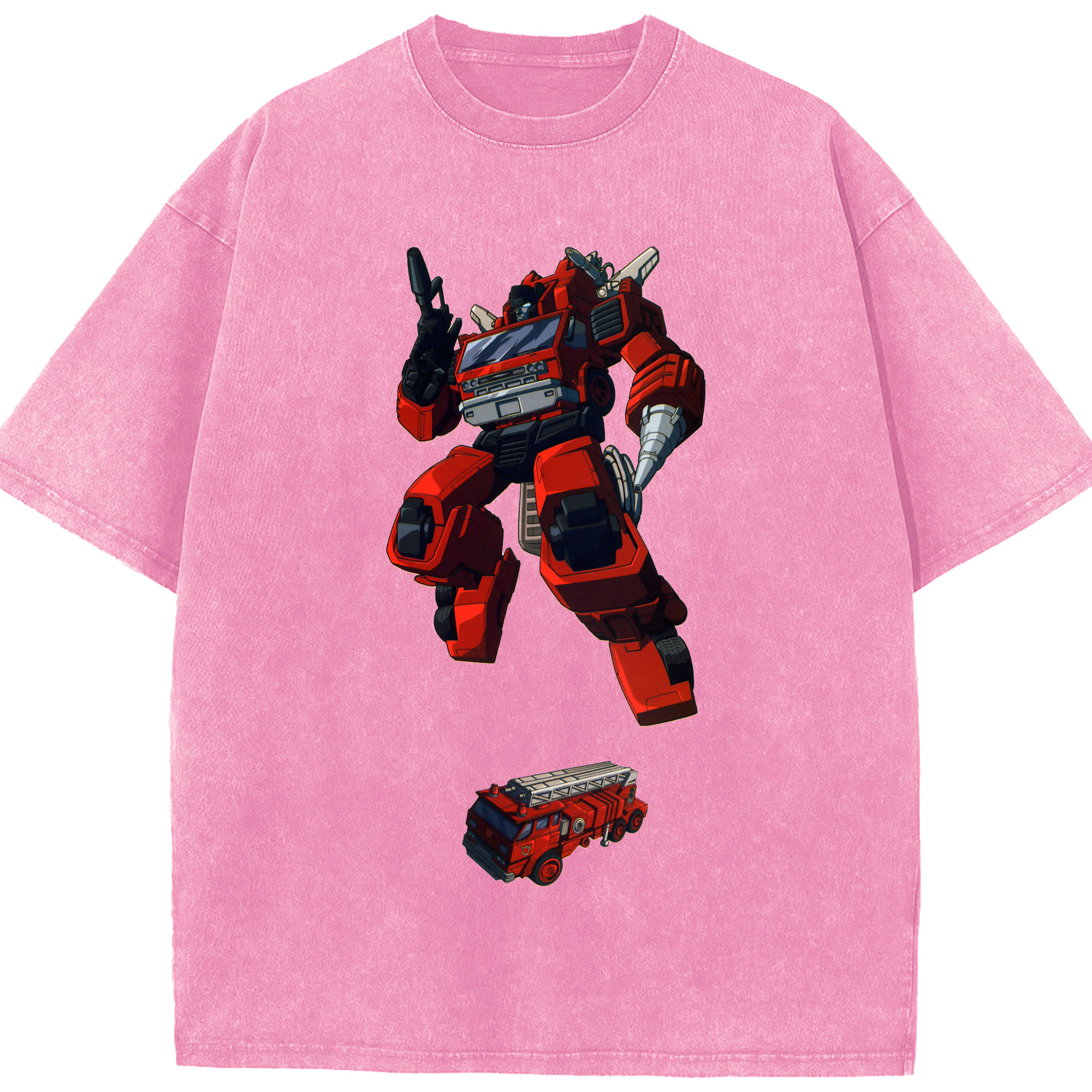 （画像用）  綿100% ヴィンテージ風 半袖Tシャツ（フロントプリント）